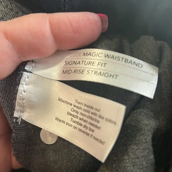 Lane Bryant size 22 Mid-rise Straight jeans - Picture 4 of 5